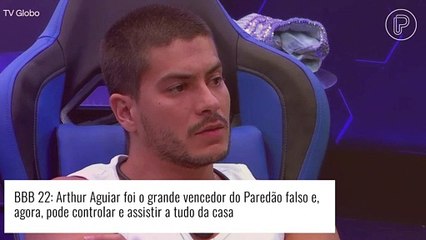 'BBB 22': Paredão Falso de Arthur Aguiar é revelado por gafe da produção. Entenda!