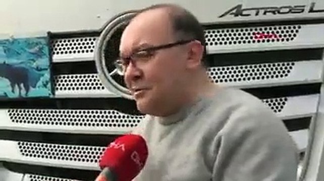 Bulgar polisinden Türk şoföre tokat