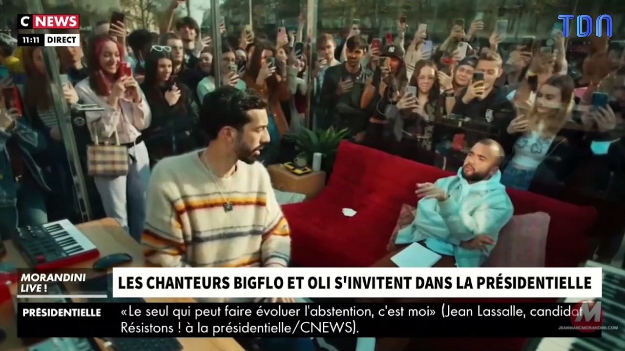 Avant les éléctions, les rappeurs Bigflo et Oli...