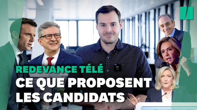 Présidentielle: les positions des candidats sur la redevance télé