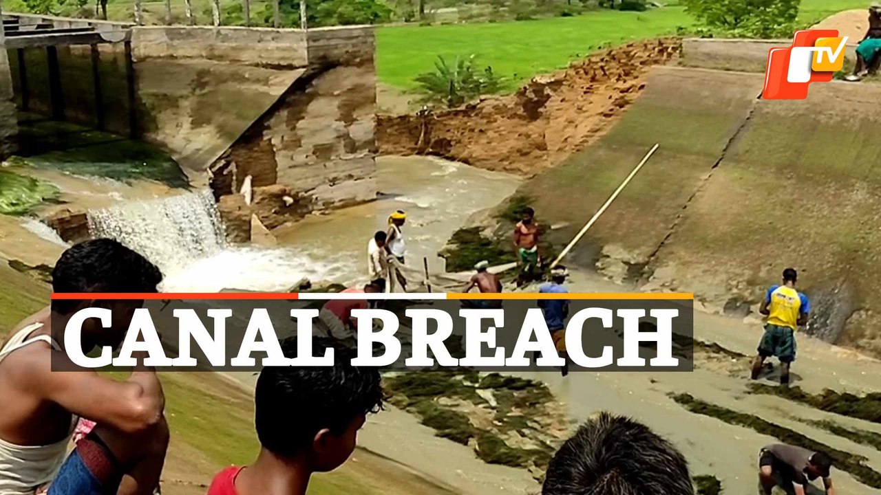 Breach In Canal Embankment Triggers Concerns