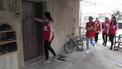 KAHRAMANMARAŞ - Türk Kızılay, gıda kolisi dağıttı