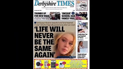 Inside this weeks Derbyshire Times 6th April