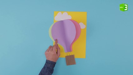 اصنع منطاد من ورق مع سلمى