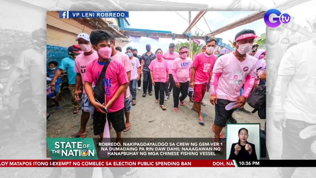 Lawak ng nakukuhang suporta ni Robredo, nagsisimula nang makita sa mga survey, ayon sa kanyang kampo | SONA