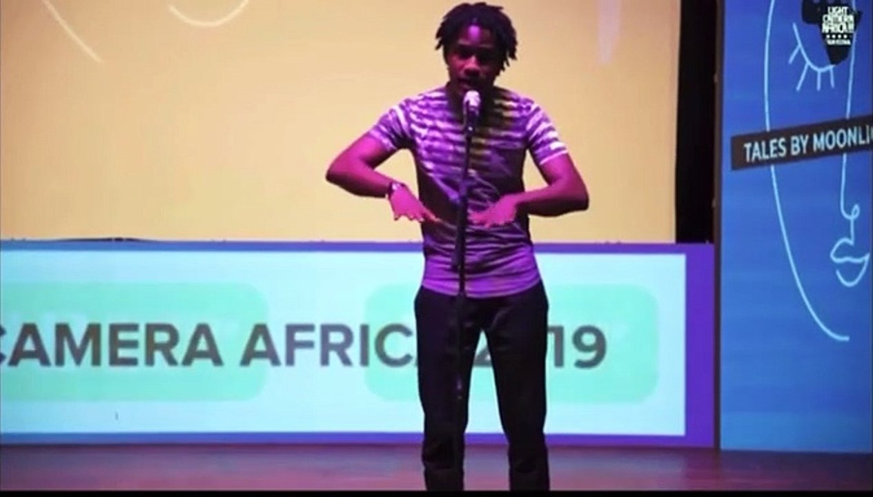 Nigerian poet Chika Jones performs