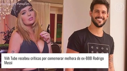 Viih Tube sofre ataques de ódio após comemorar melhora de Rodrigo Mussi e dispara: 'Nada está bom'