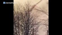 Un misil lanzado por las fuerzas ucranianas parte en dos un helicóptero ruso