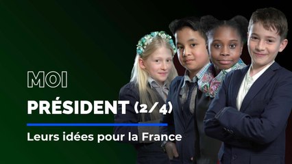 (2/4) Des écoliers niçois dans la peau du président de la République