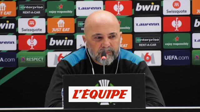 Sampaoli : «J'essaie de respecter mes idées jusqu'au bout » - Foot - C4 - OM