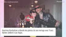 Kourtney Kardashain mariée à Travis Barker : photos de leur union à Vegas dévoilées, sur fond de tequila