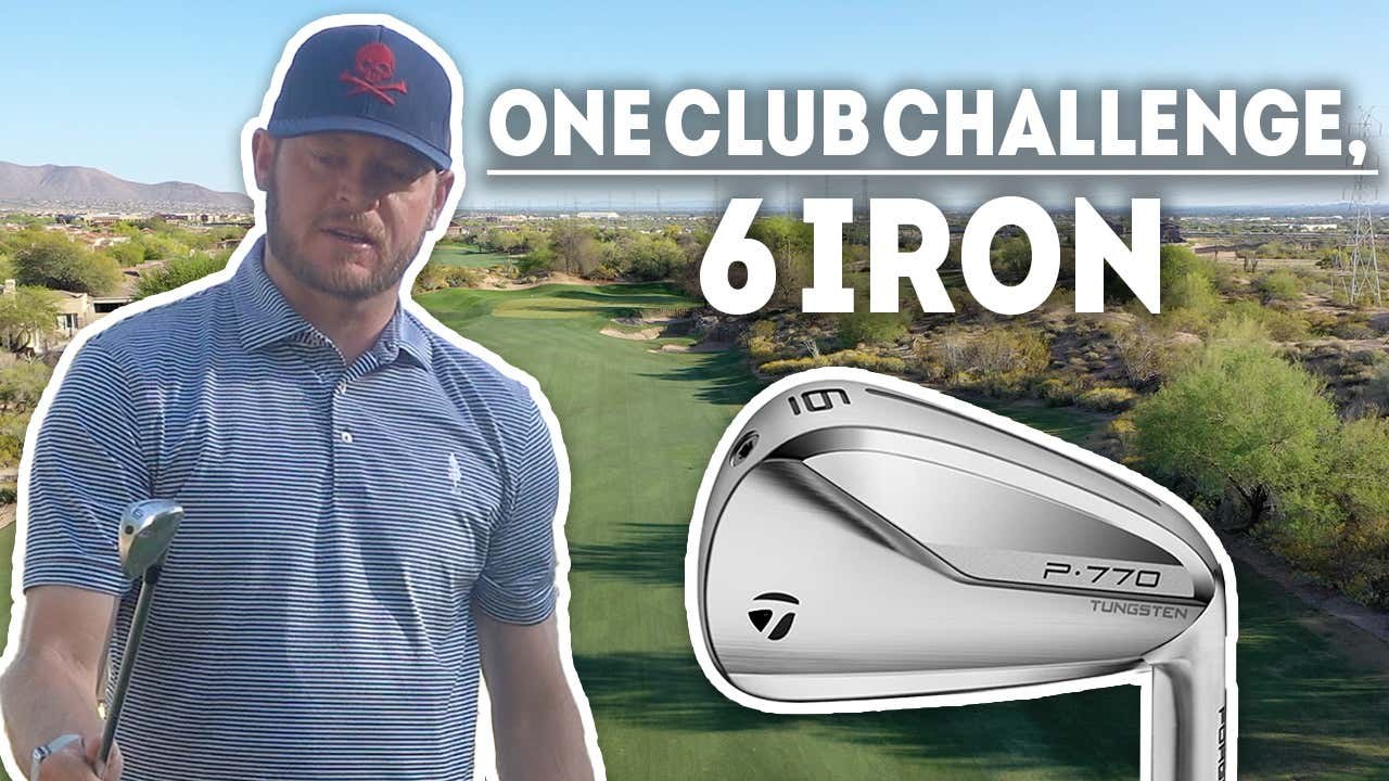 Riggs Vs One Club Challenge, 6 Iron