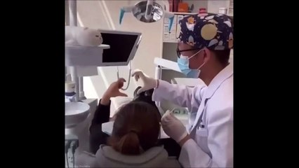 Une patiente rend fou son dentiste... Coeur sur toi