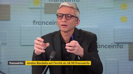 McKinsey : "Il faut clarifier cette situation qui est un scandale d'Etat", dénonce Jordan Bardella, le président du RN