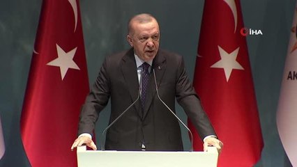 Cumhurbaşkanı Erdoğan: "Bu seçim öyle bir seçimdir ki sokakta yüz yüze bakmayacakları aynı masada toplamıştır"