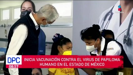 Inicia vacunación contra VPH en el Edoméx