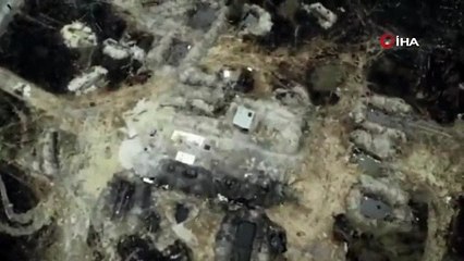 Rus ordusunun Çernobil’de kazdığı siperler görüntülendi