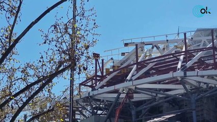 Los nuevos restaurantes del Bernabéu toman forma