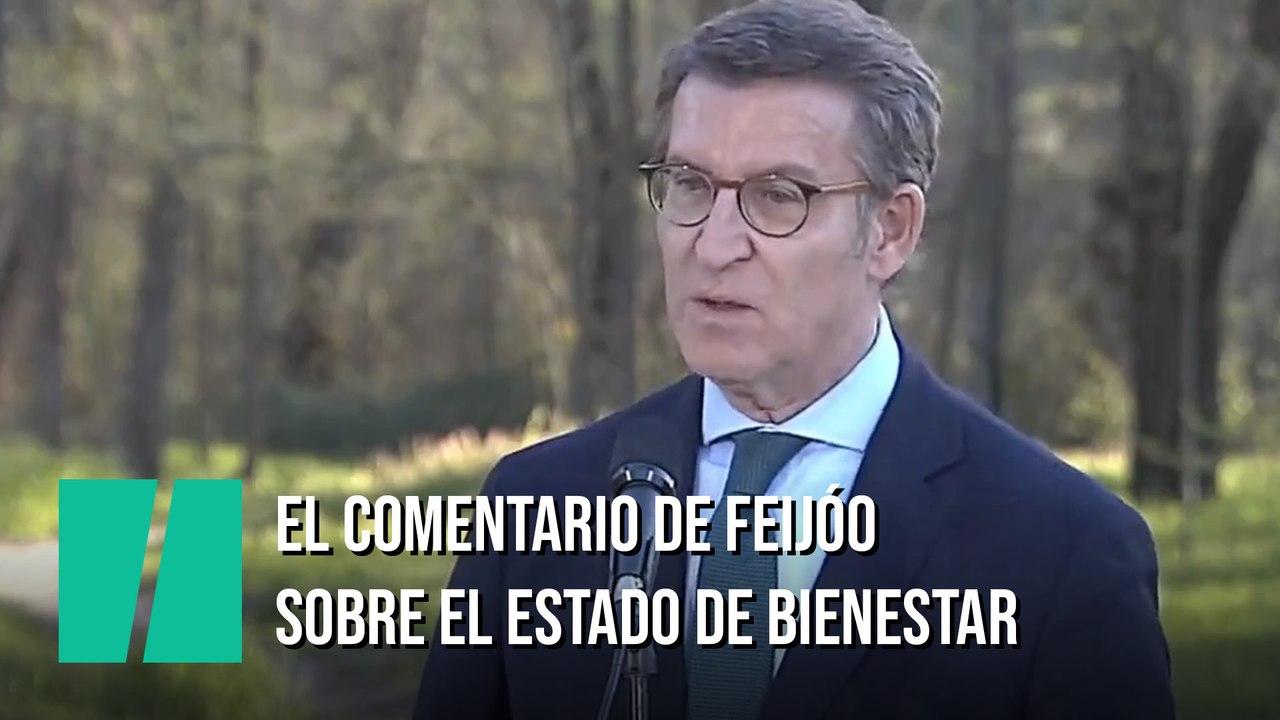 El comentario de Feijóo sobre el estado de bienestar que genera todo tipo de comentarios
