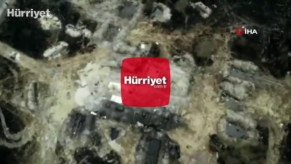 Rus ordusunun Çernobil’de kazdığı siperler görüntülendi