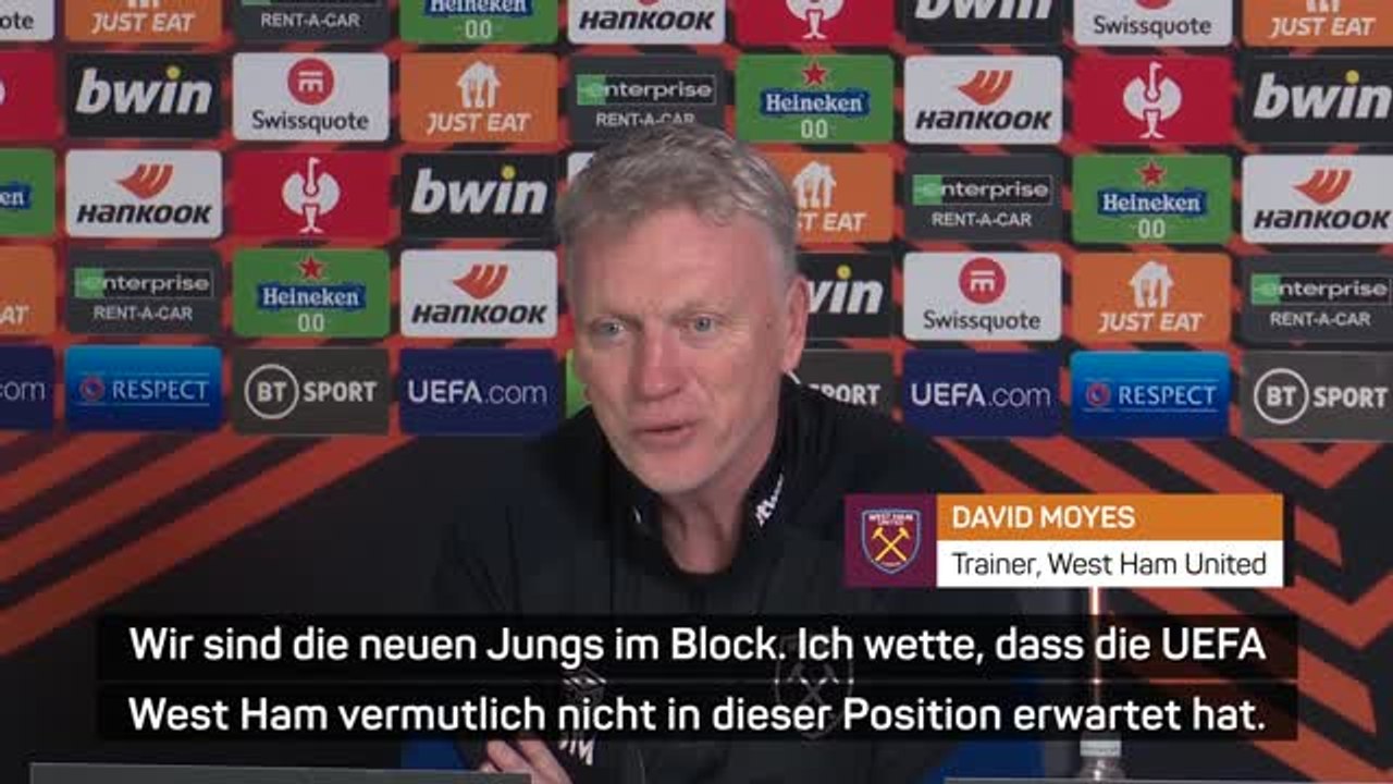 Moyes: UEFA hat West Ham “nicht hier erwartet”