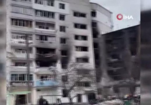 Rus ordusundan temizlenen Borodyanka'nın son hali görüntülendiKiev Valisi Kuleba: Enkazların altında ne kadar insan olduğunu bilmiyoruz