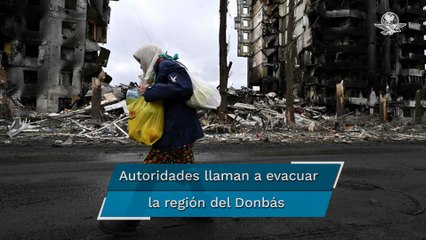 "Es ahora o nunca": piden a ucranianos del este evacuar "mientras se puede"