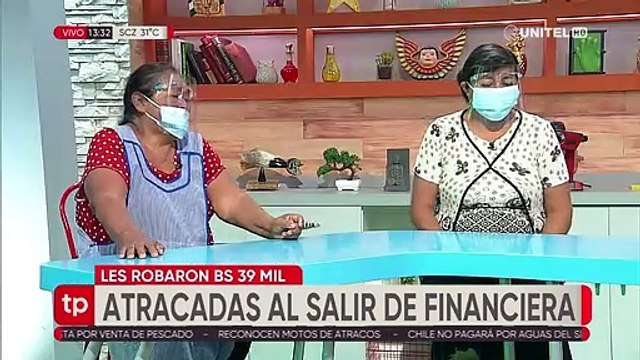 Dos mujeres fueron asaltadas tras retirar Bs 39 mil de una entidad financiera