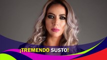 Samia Bracamontes se llevó tremendo susto mientras manejaba en la CDMX