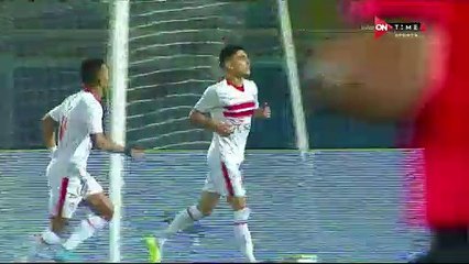 أهداف الشوط الأول 2 / 2 من مباراة الزمالك وبيراميدز
