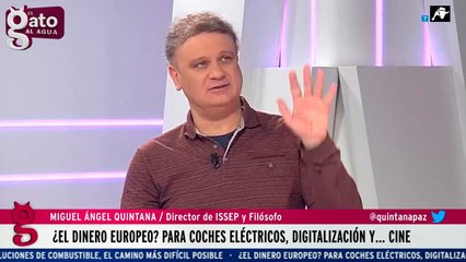 Miguel Ángel Quintana Paz: 'Se ha perdido eso de 'mi hijos vivirán mejor' en muy poco tiempo'