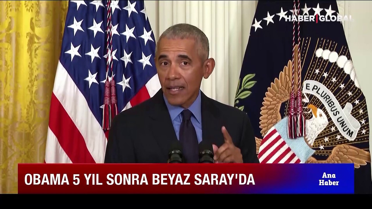 Obama Beyaz Saray'a döndü, Biden'ı gölgede bıraktı