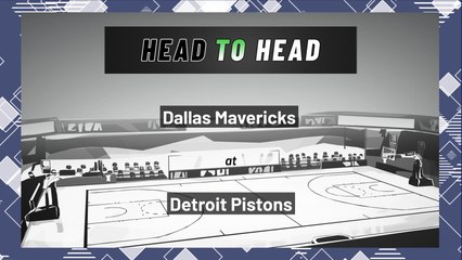 Dallas Mavericks At Detroit Pistons: Moneyline, April 6, 2022