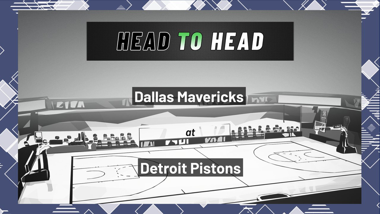 Dallas Mavericks At Detroit Pistons: Total Points Over/Under, April 6, 2022
