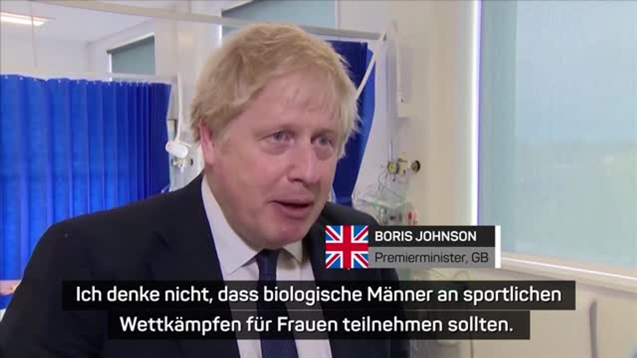 Johnson gegen Transgender-Frauen bei Damen-Events
