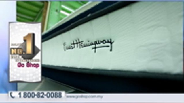 170222 Ernest Hemingway Spine Comfort Mattress with Free Pillow.1080. mp4