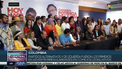 Partidos políticos colombianos cuestionan Registrador Nacional