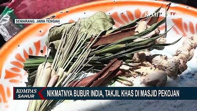 Nikmatnya Bubur India, Takjil Khas di Masjid Pekojan Kota Semarang