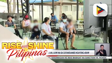 24 benepisyaryo ng BP2 Program, uuwi na sa Catanduanes ngayong araw