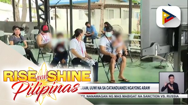 24 benepisyaryo ng BP2 Program, uuwi na sa Catanduanes ngayong araw