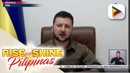 Zelensky, nananawagan ng mas mabigat na sanction vs. Russia