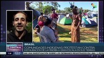 Comunidades indígenas brasileños rechazan acciones del Gobierno de Bolsonaro