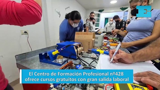 El Centro de Formación Profesional nº428 ofrece cursos gratuitos con gran salida laboral