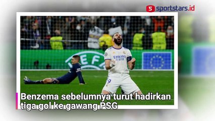 Taklukkan Chelsea, Benzema Pemain Keempat Hattrick Beruntun Liga Champions