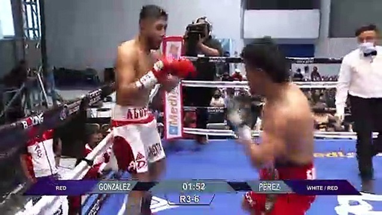 Augustin Perez Vs Edgar Gonzalez 02-04-2022 Full Fight