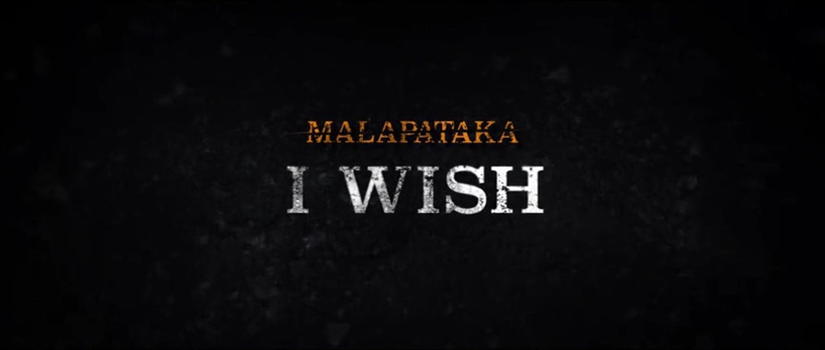 i wish