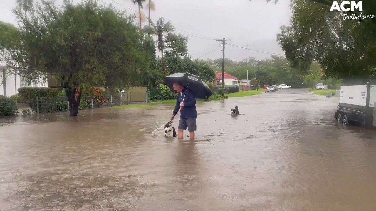 Flooding in Bellambi, NSW | April 7, 2022 | Illawarra Mercury