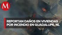 Incendio en el municipio de Guadalupe, Nuevo León