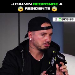 “Yo lo consideraba pana por eso dolió”: J Balvin responde a polémica con Residente