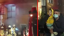 Komşularının kabusu olan kişinin evinde yangın çıktı: Apartman sakinleri dumandan etkilendi
